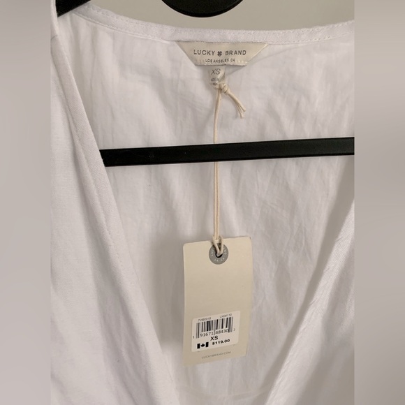 Lucky Brand Wrap Around Linen Dress - Picture 4 of 4